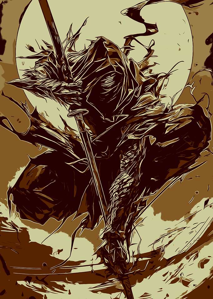 Shadow Warrior with Katana