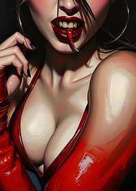 Demonic kiss