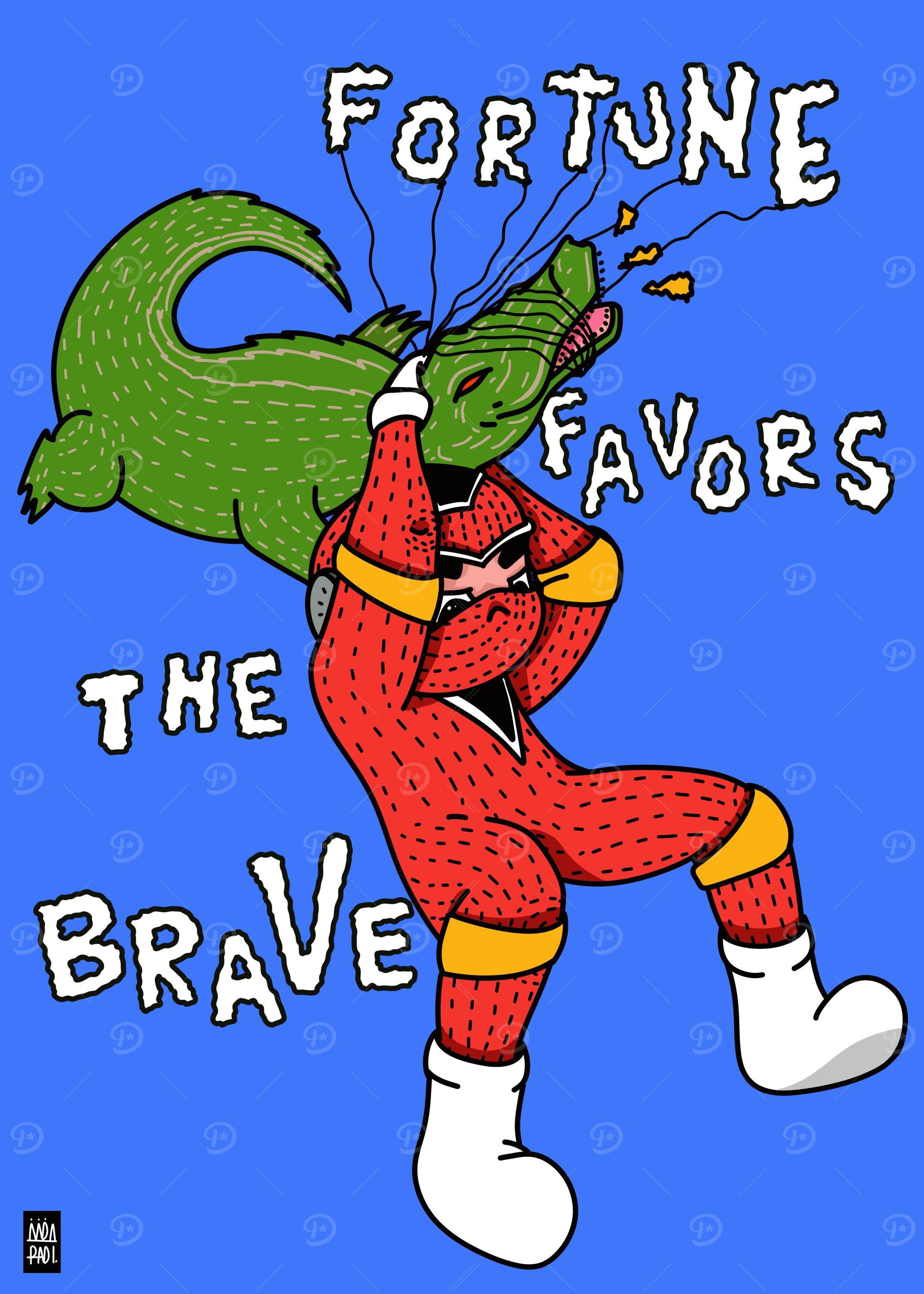 Fortune Favors the Brave