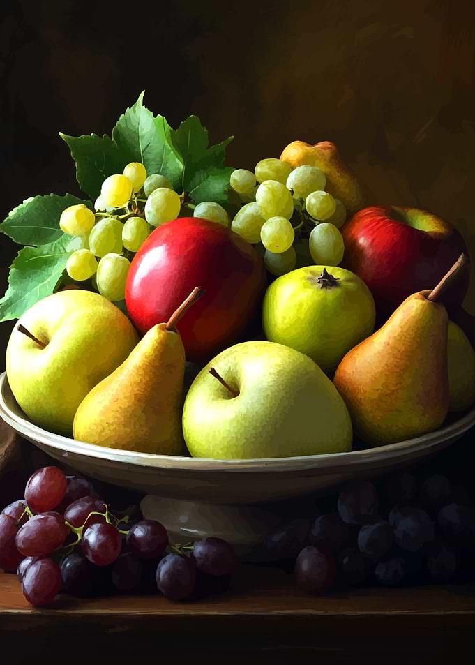 Fruit Bowl Still Life