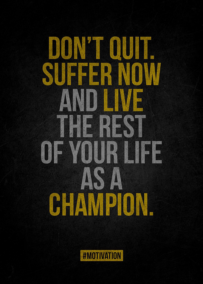 Motivational Quote Poster