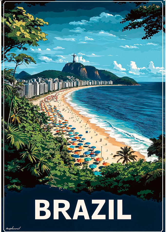 Brazil Beach Scene