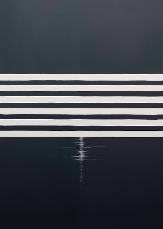 Abstract Minimalist Stripes