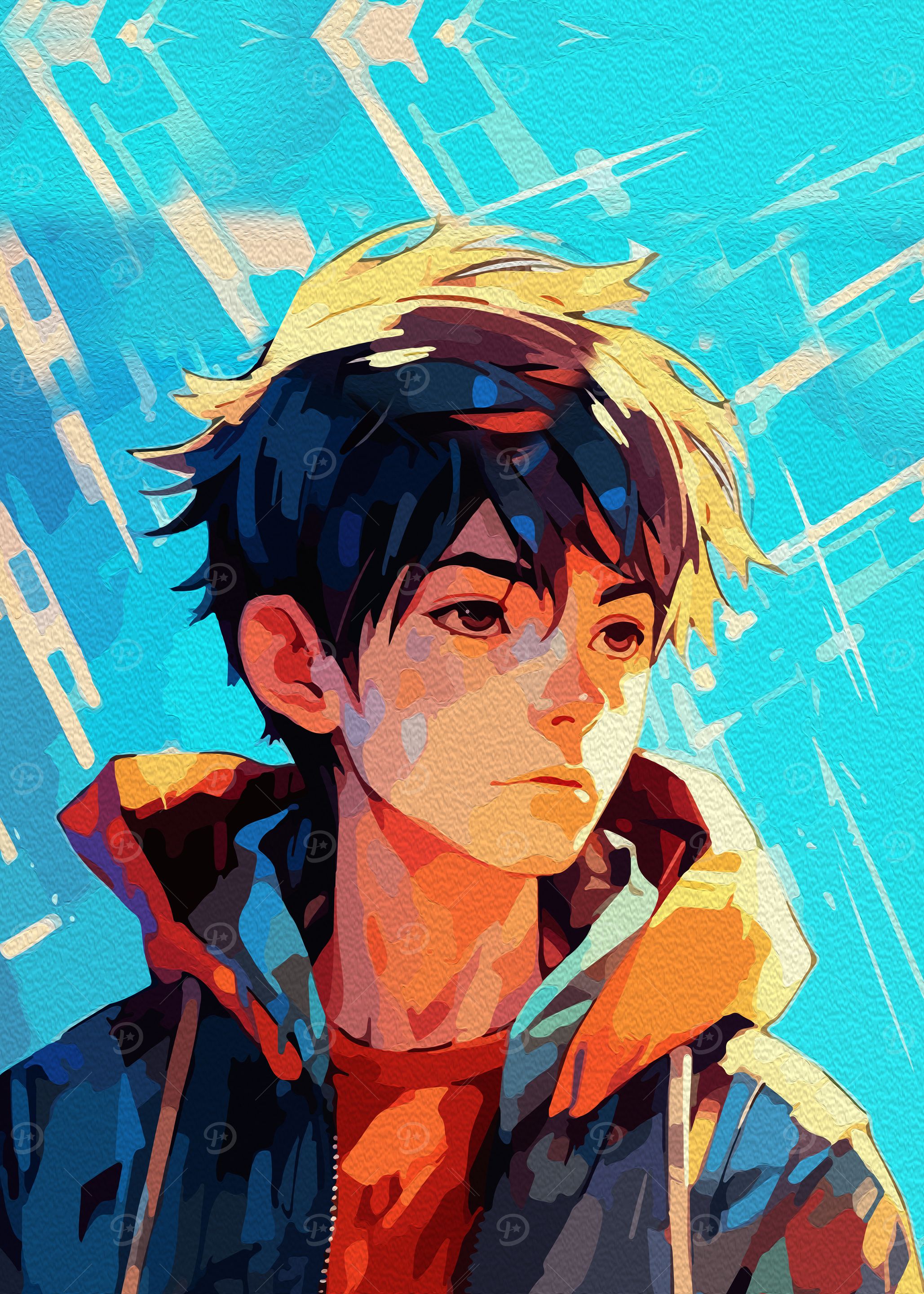 Anime Boy Portrait