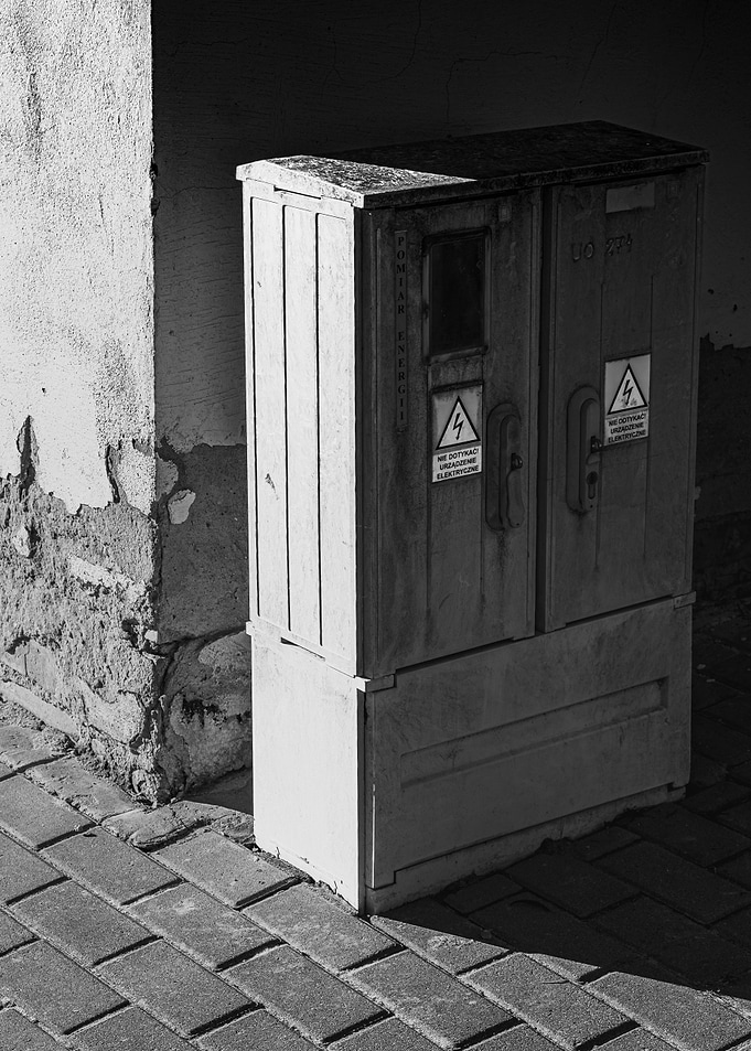 Electrical Box on Sidewalk