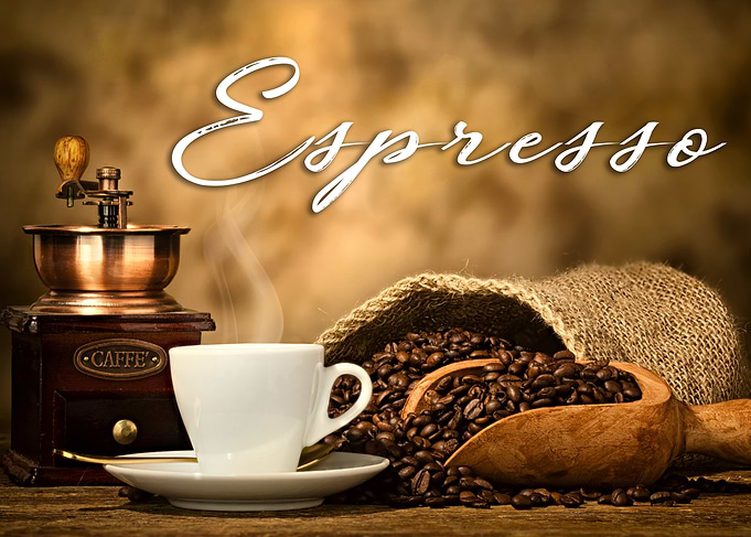 Espresso Coffee Still Life