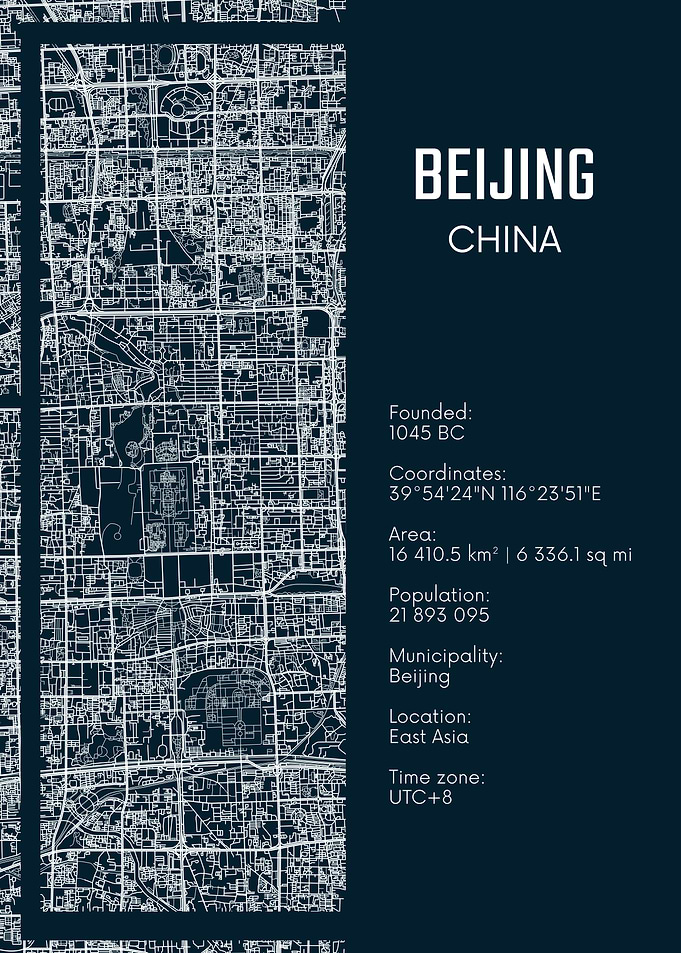 Beijing City Map