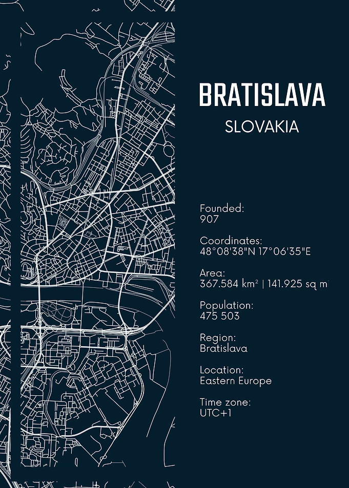 Bratislava City Map