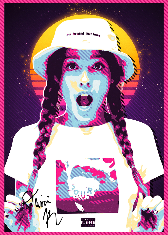 Olivia Rodrigo Sour Album Art