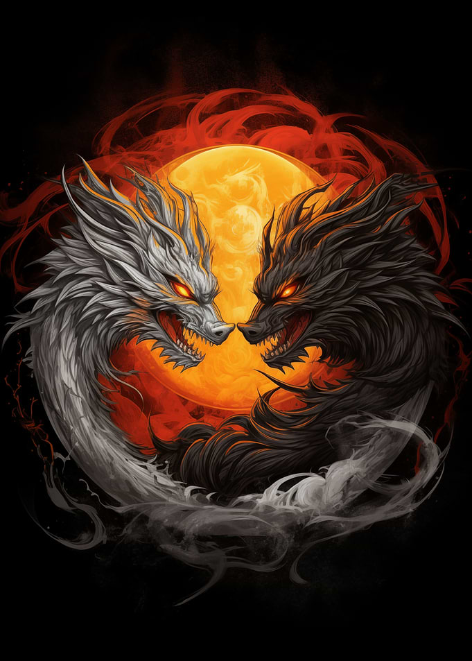 Yin Yang Wolves