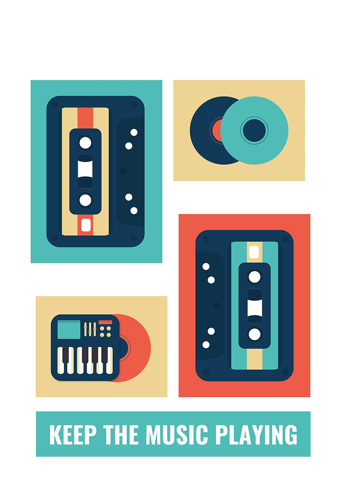 Retro Music Icons