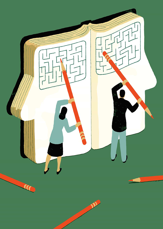 Book Maze Challenge