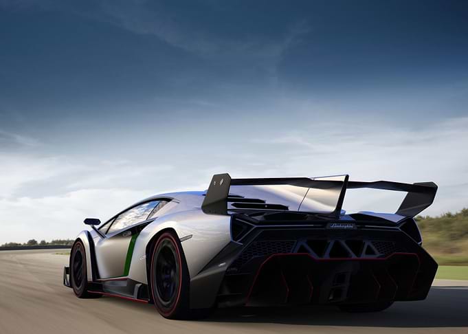 Lamborghini Veneno Rear View
