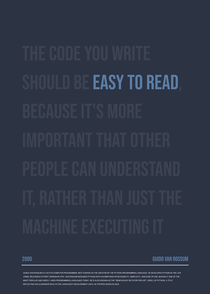 Python Code Readability Quote