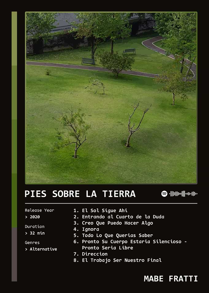Pies Sobre La Tierra (2020) Album by Mabe Fratti