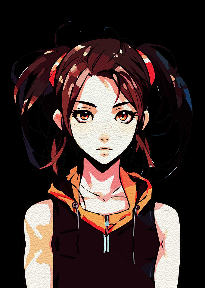 Anime Girl Portrait