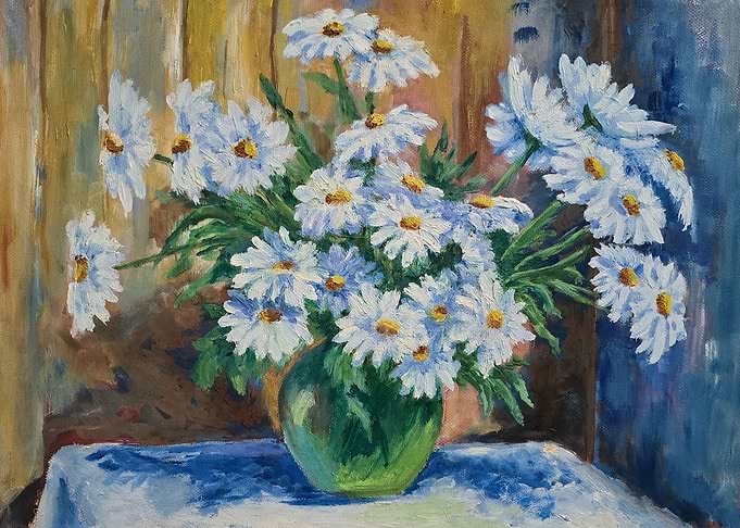 Still Life Flowers Painting