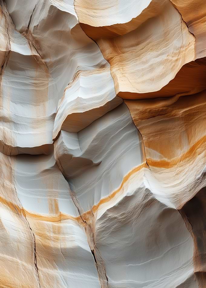 Textured Mudstone Rock Formation