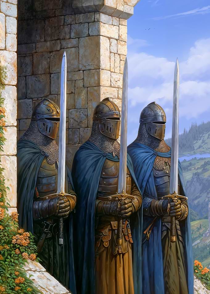 Medieval Knights on Watch