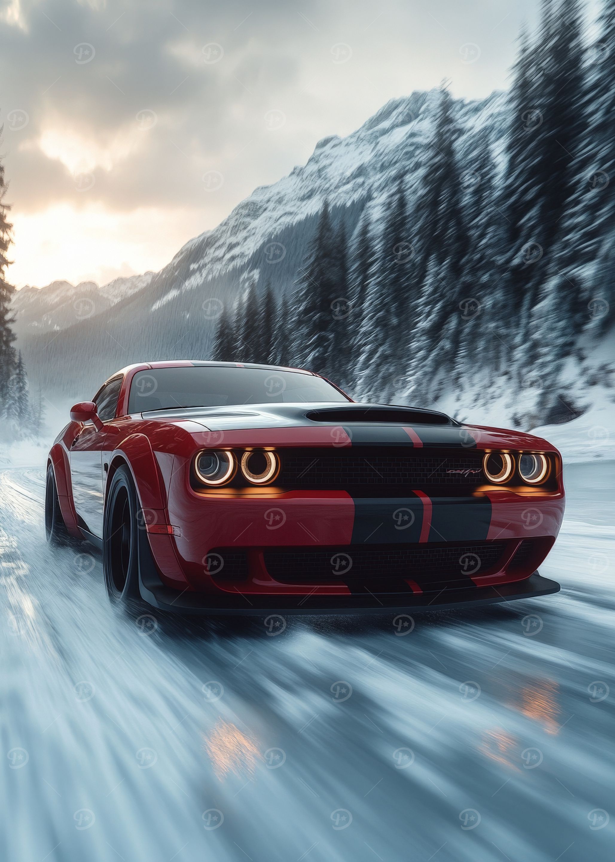 Dodge challenger Posters Online - Shop Unique Metal Prints