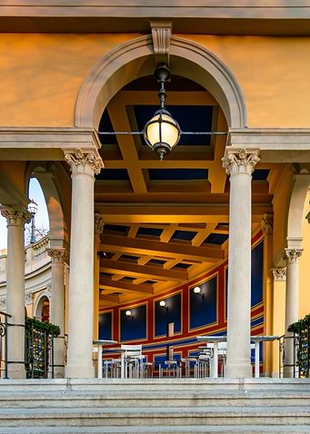 Classical Architecture Entrance