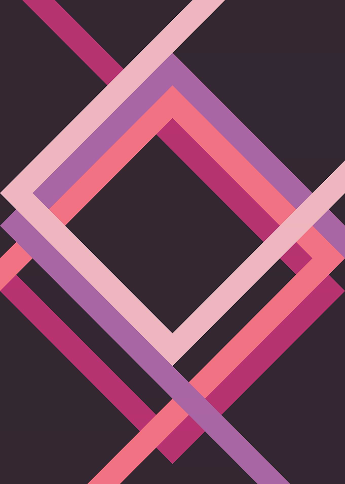 Abstract rhombus