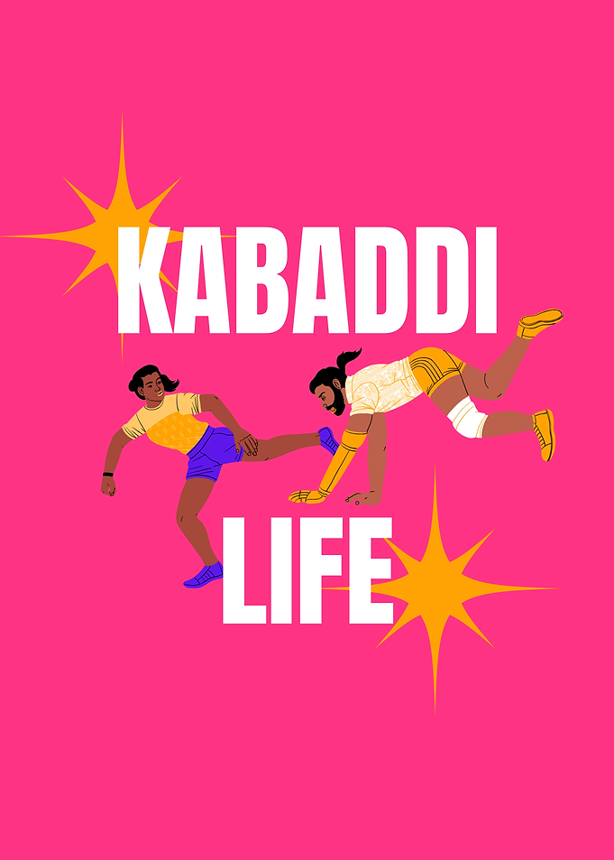 Kabaddi Life Illustration