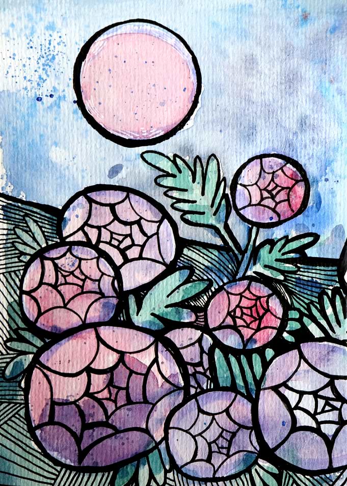 Watercolor Floral Illustration