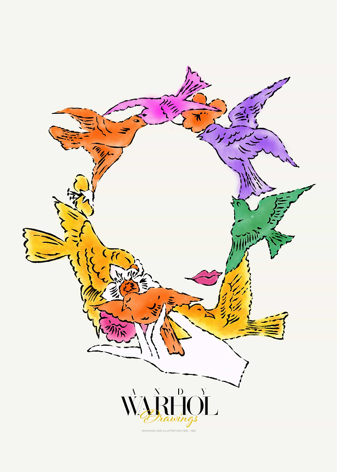 LADY AMONG BIRDS | POSTER