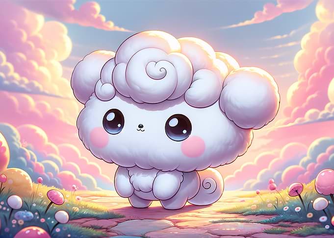 Cute Cloud Creature