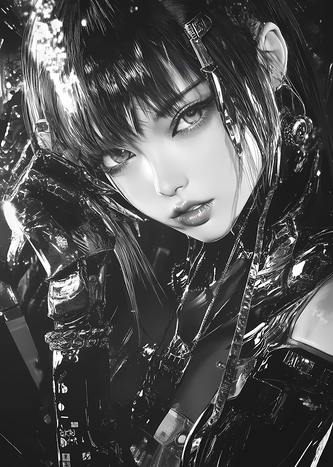 Cyberpunk Anime Girl