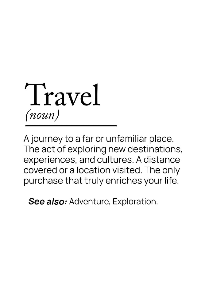 Travel Definition