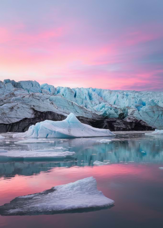 Glacier Sunset