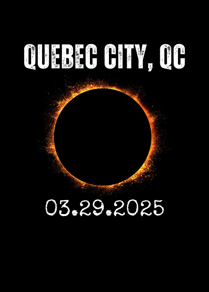 Quebec City Solar Eclipse