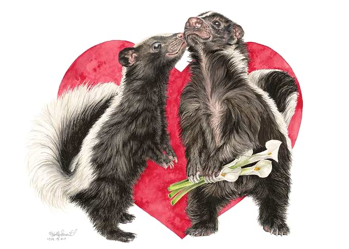 Skunk I Love You Stinker