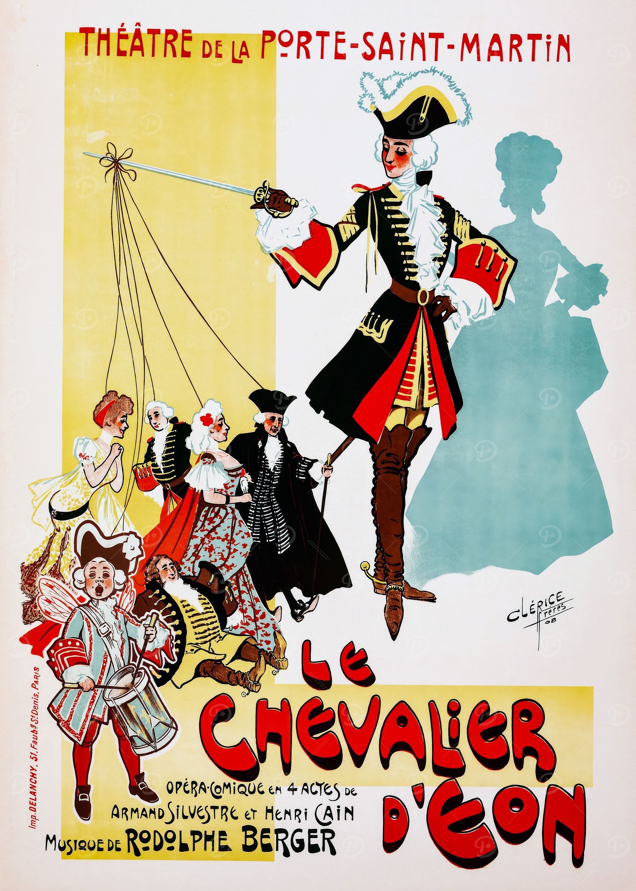 Le Chevalier d'Eon Poster