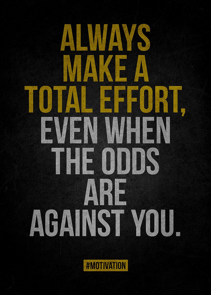 Motivational Quote Poster