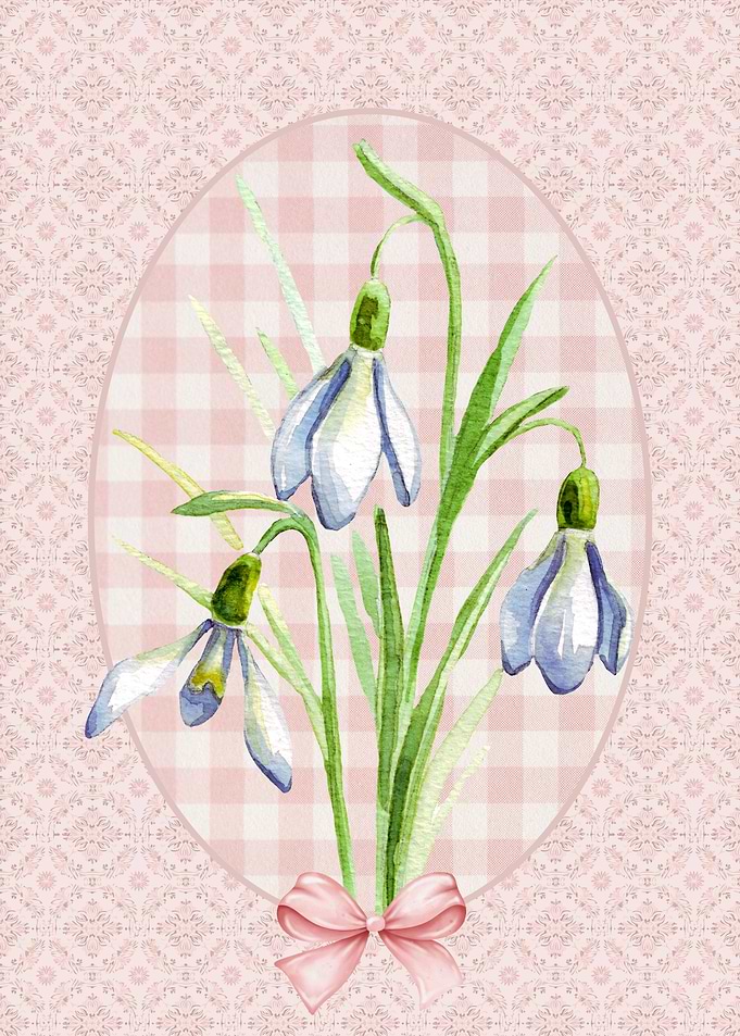 January Birth Flower Snowdrop