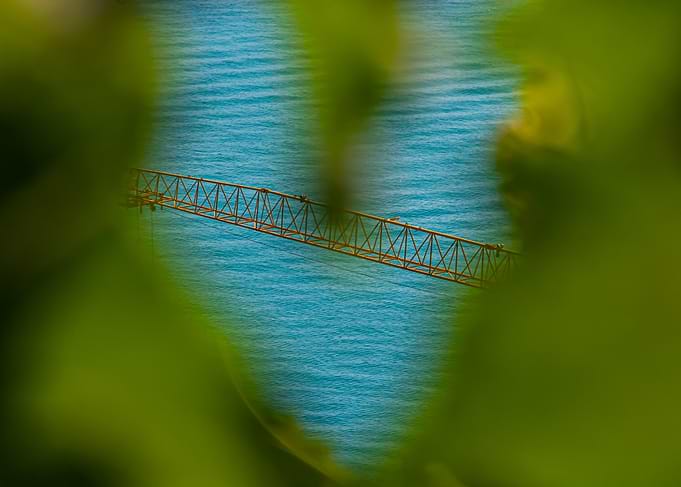 Bridge Over Blue Water