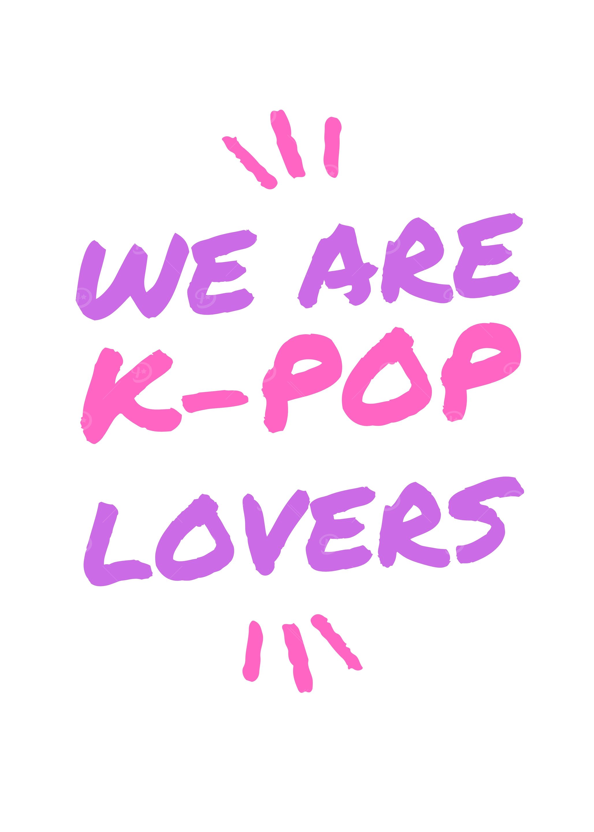 K-Pop Lovers Graphic