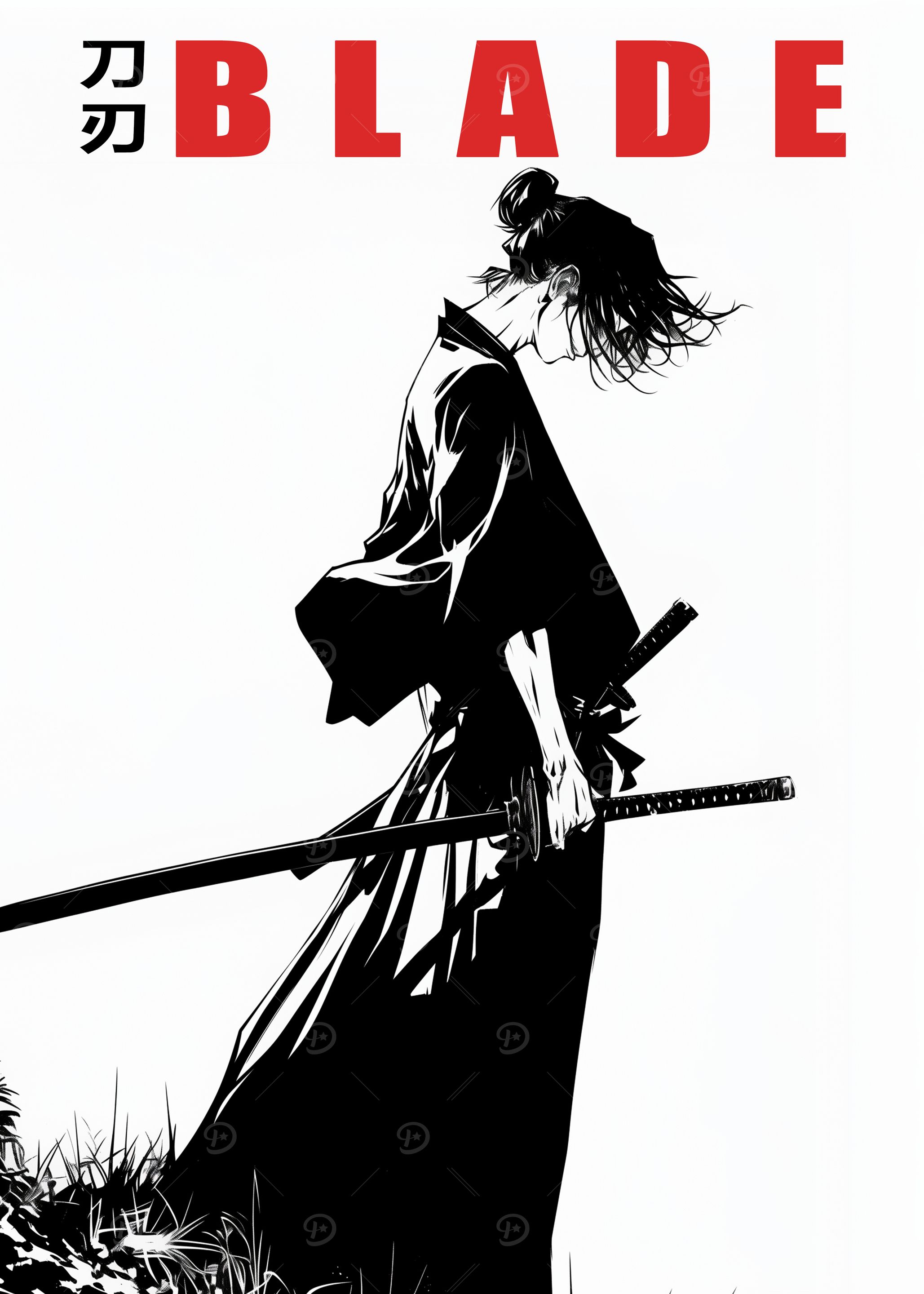 Samourai Manga - Manga panel