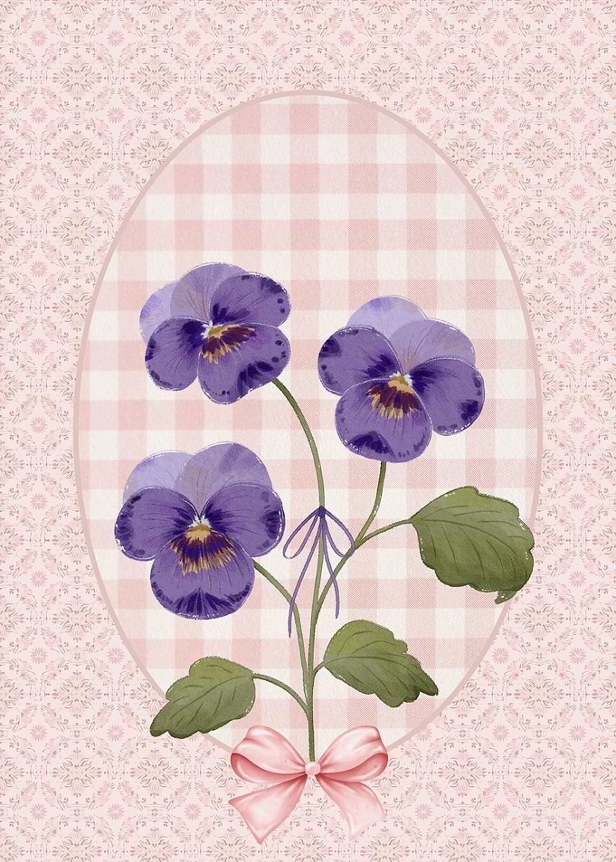 February Birth Flower Violet
