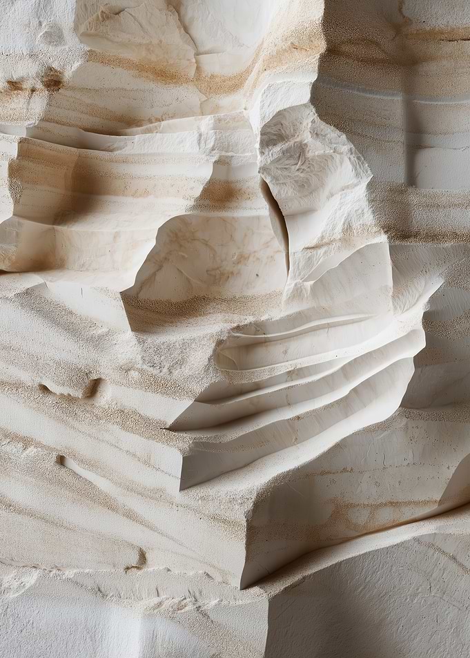 Abstract Limestone Formation