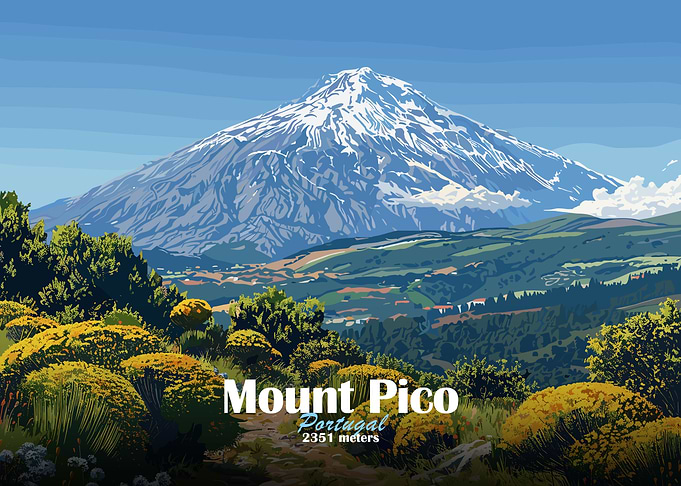 Mount Pico, Portugal