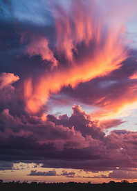 Dramatic Sunset Clouds