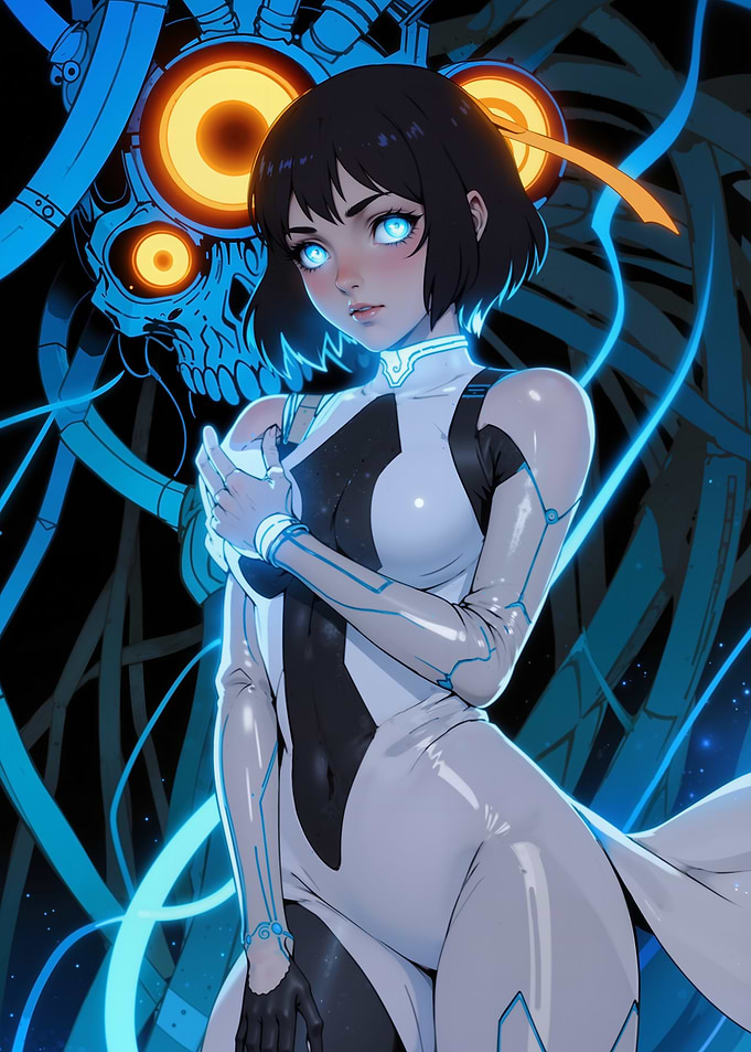 Cyberpunk Anime Girl