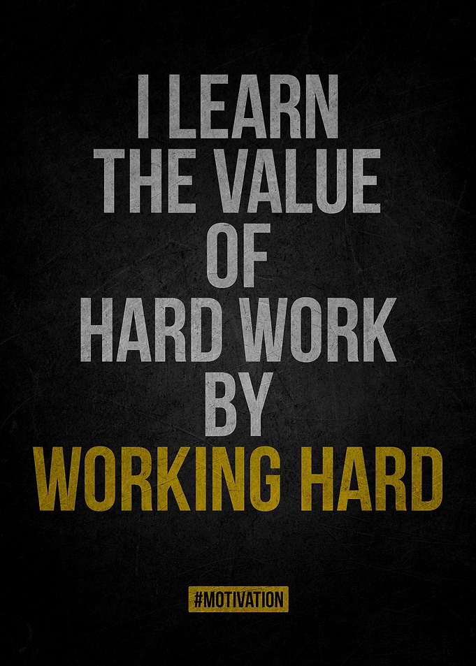 Hard Work Value Quote