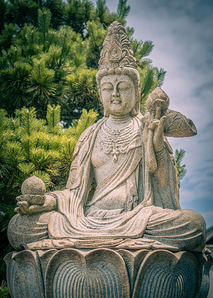 Stone Buddha Statue