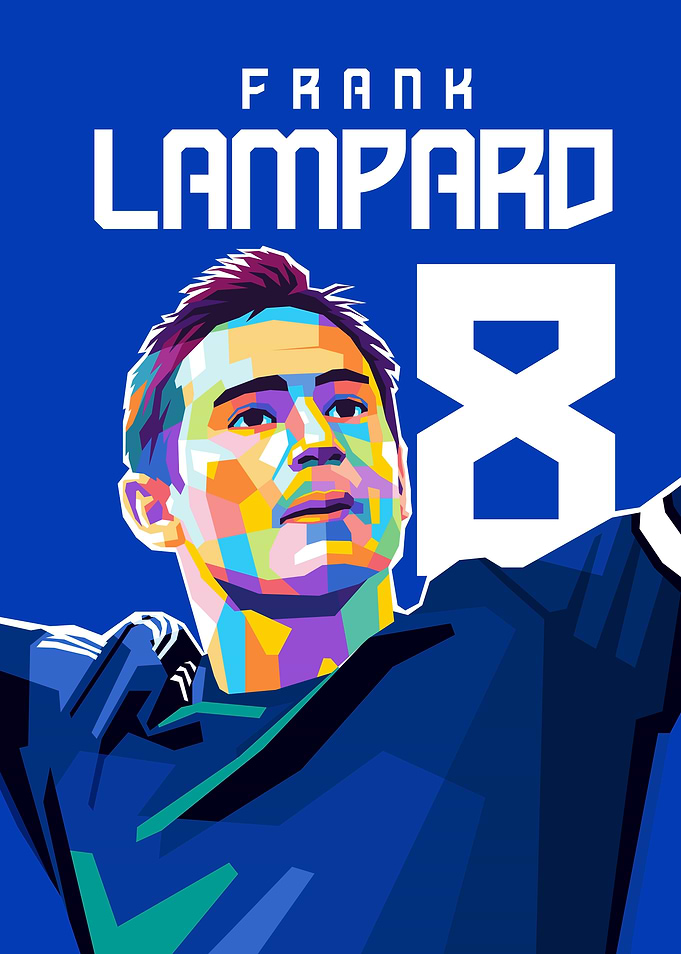 Frank Lampard Pop Art