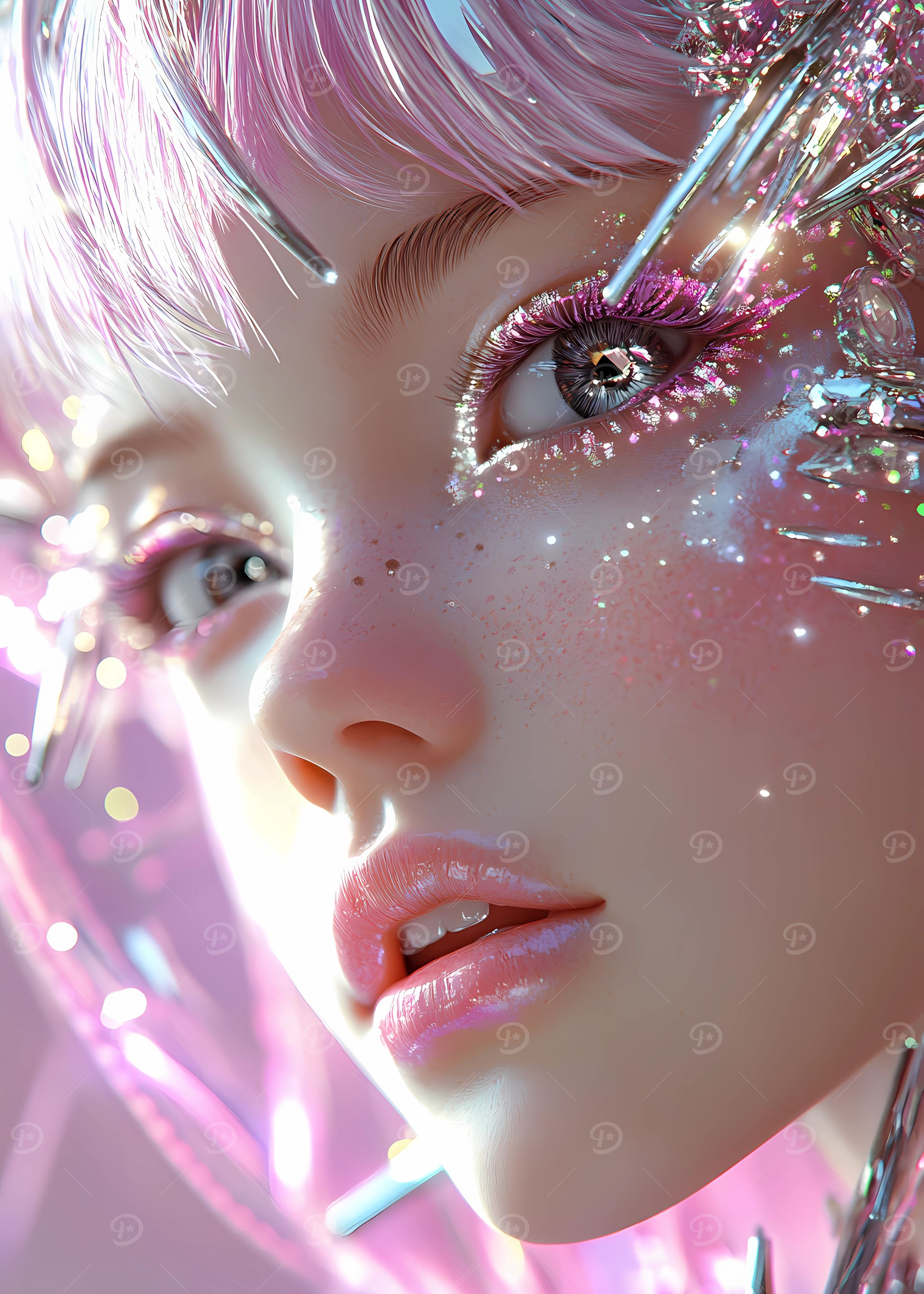 Cyberpunk Anime Girl